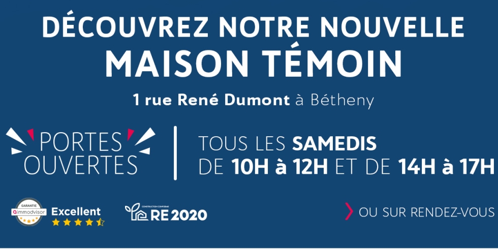 Portes ouvertes Maison Témoin