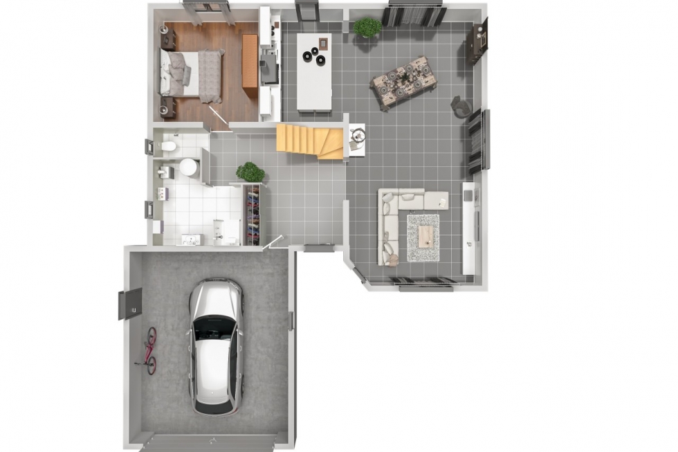 Plan du rez de chaussé