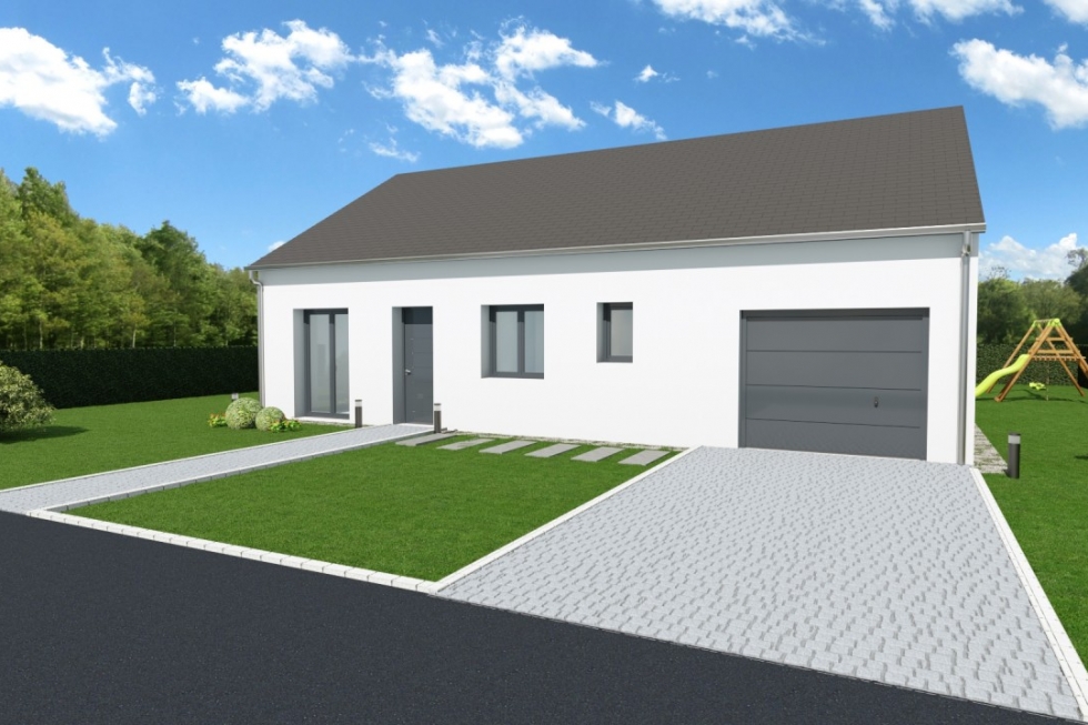 Quelle est la surface d'une maison de ville à fismes