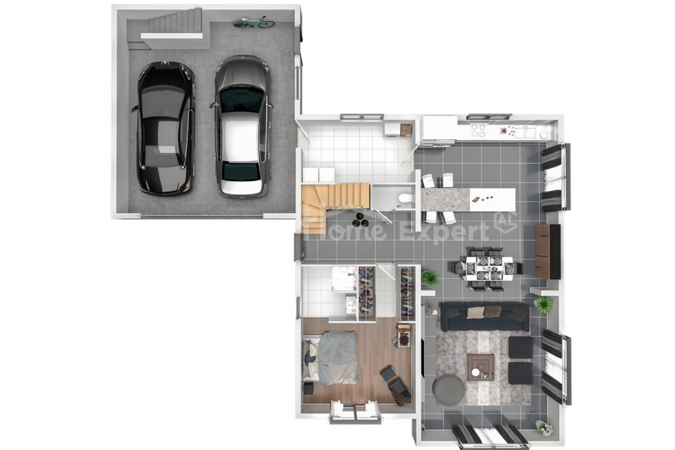 MODELE BERLIN - Plan RDC