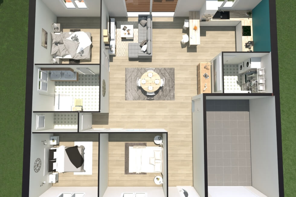 Visuel plan intérieur