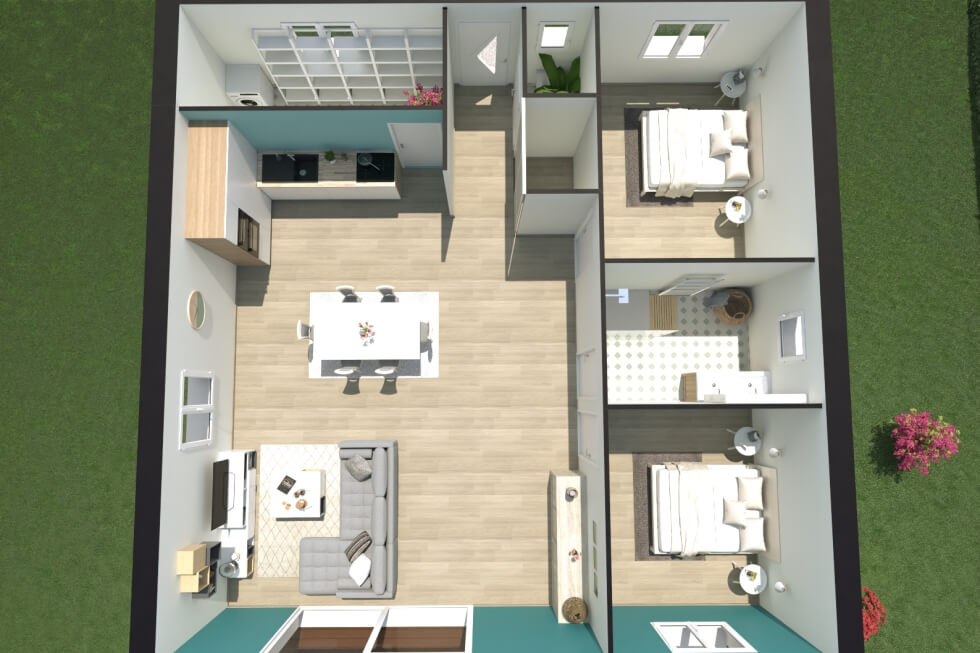 Visuel plan intérieur