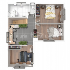 MODELE BERLIN - Plan ETAGE