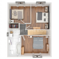 MODELE LISBONNE - Plan ETAGE