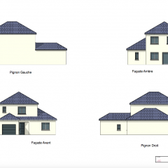 Vues de la maison Charme des 4 côtés